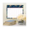 Blue Sky Day Designer Wirebound Wall Calendar, 15 x 12, Navy Floral, 2020 BLS103627